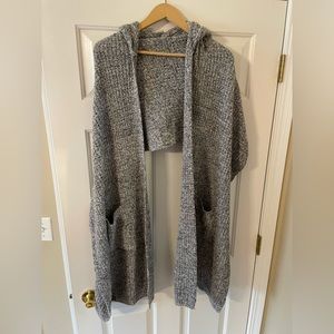 Softies hooded scarf with pockets. So Soft!